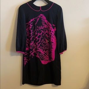 Juicy couture leopard shift dress, size 0